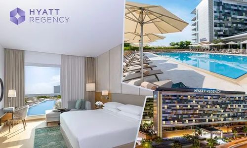 Staycation for TWO with Breakfast, Lunch OR Dinner, Pool, Sauna & Gym Access at Hyatt Regency Oryx Doha!