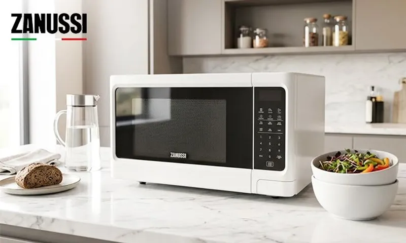 Zanussi Solo Microwave 30L - Digital Display | Auto Cook | Defrost!