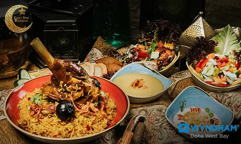 Layali Ramadan Iftar Buffet at Wyndham Doha West Bay!
