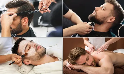 Premium Men’s Grooming Services at The Pearl!