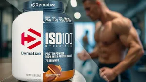 Dymatize ISO100 Whey Protein Isolate - 5lbs | Fast-Digesting, Low-Carb Formula!