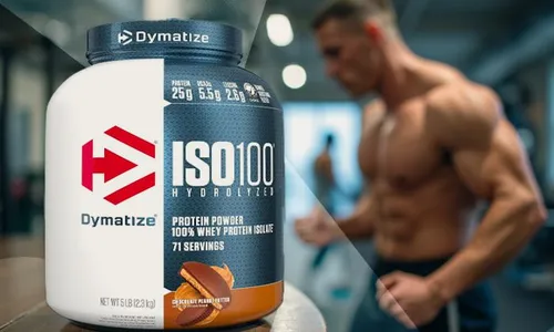 Dymatize ISO100 Whey Protein Isolate - 5lbs | Fast-Digesting, Low-Carb Formula!