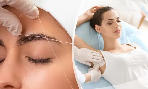 Waxing & Threading Services for Ladies at IQueen Beauty Center!