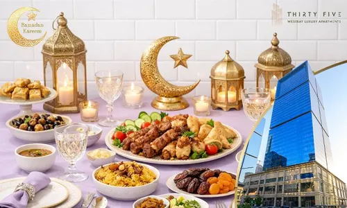 Gather for Iftar Buffet at 35 West Bay Luxury!