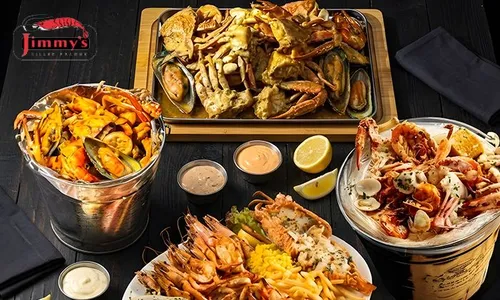 Signature Seafood Platters, Burgers & More at Jimmy’s Killer Prawns!