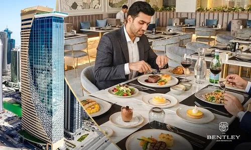 Elevate Your Midday Dining at Al Arzeh Restaurant, The Bentley Hotel!
