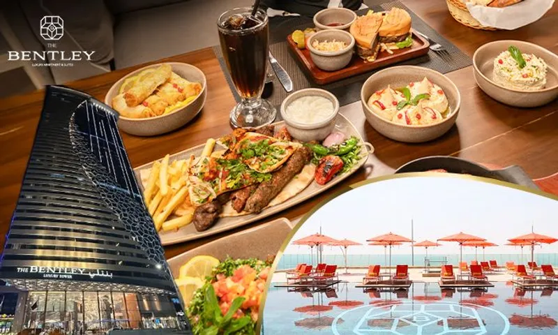 Sun, Swim & Chill: Dining Credit with Pool Access at Bentley Hotel!