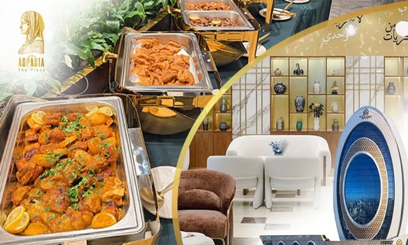 Luxury Friday Brunch Buffet at Aspasia The Plaza, Velero Hotel, Lusail!