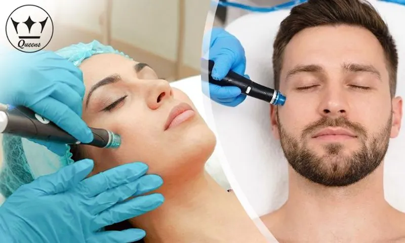 Premium HydraFacial for Ladies & Men at Queens Dermatology Center!