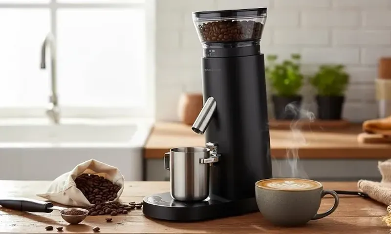 Green Lion Ultimate Grind Electric Coffee Grinder – 41mm Conical Burr | 60 Grind Settings | USB-C!