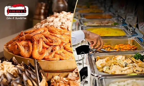 Saturday Seafood Brunch with Live Stations at Jimmy’s Killer Prawns!