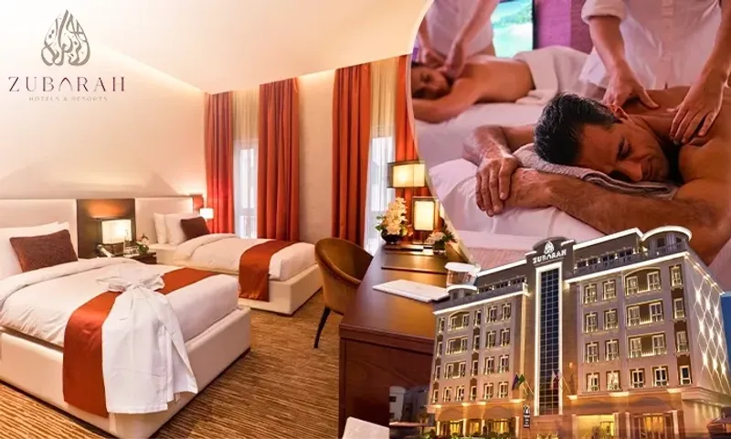 Stay, Relax & Recharge: Luxury Staycation with Massage at Zubarah Hotels & Resorts!