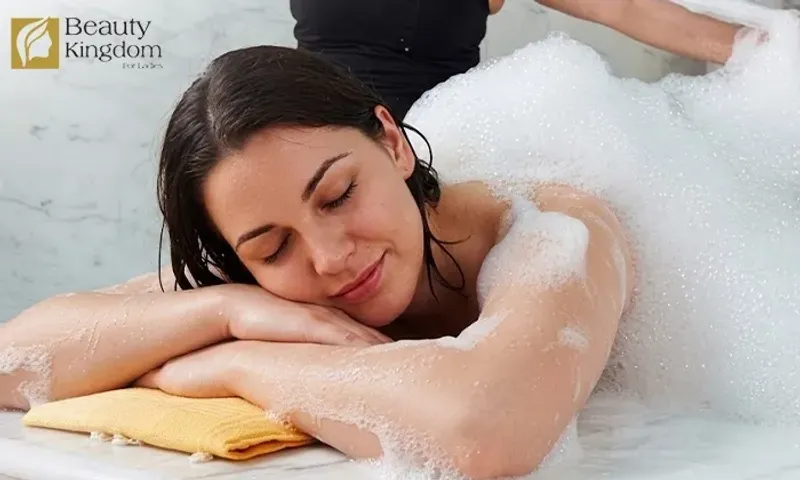 Special Moroccan Bath, Hair Treatment, Massage & More at Beauty Kingdom for Ladies!