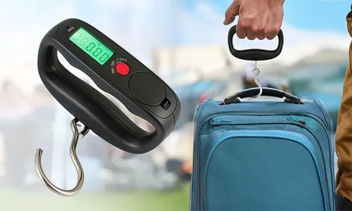 Digital Luggage Scale with Hook!