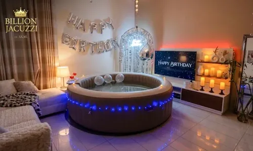 Make Your Celebration Special with a Premium Bubble Jacuzzi at Home!