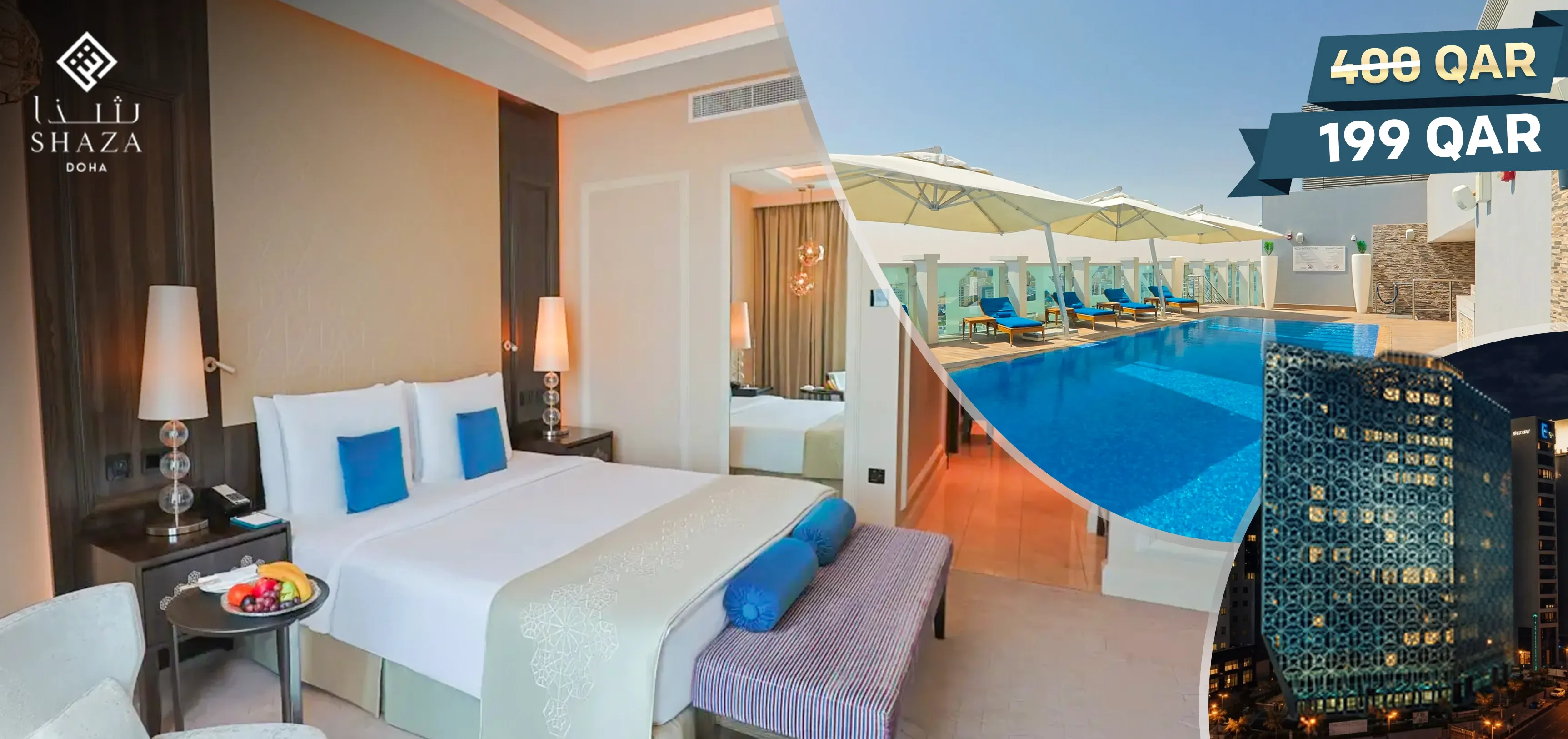 Relaxing Deluxe Staycation Experience for TWO 