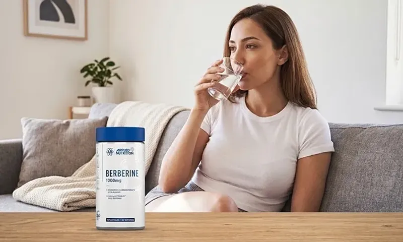 Applied Nutrition Berberine Capsules 1000mg – 97% Berberine HCl | AstraGin® | 30 Servings!