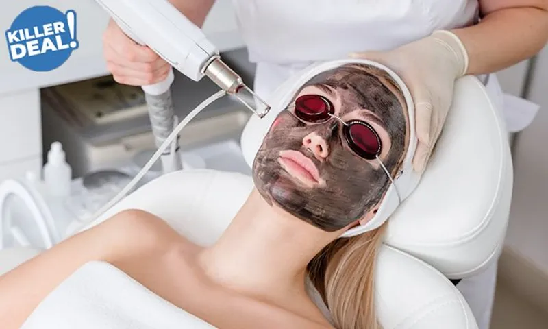 Killer Deal: Spectra Carbon Laser & Bleaching at Al Dafna Medical Center!