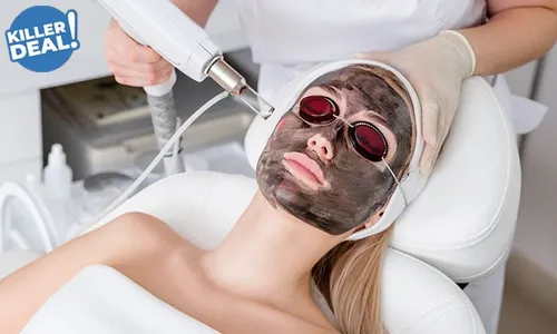 Killer Deal: Spectra Carbon Laser & Bleaching at Al Dafna Medical Center!