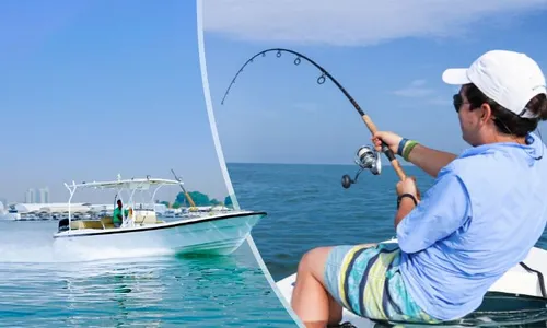 Reel in a Big Catch with a Speedboat Fishing Trip for SIX!