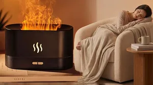 Flame Effect Essential Oil Diffuser!