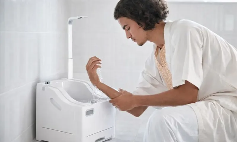 Portable Automatic Wudu  Machine!