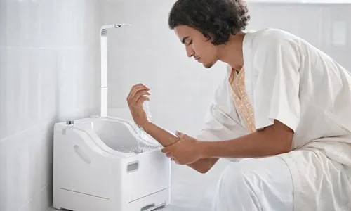 Portable Automatic Wudu  Machine!