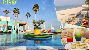 Dine, Swim & Unwind: Beachside Dining with Pool & Beach Access at Fuwairit Kite Beach, Tapestry Collection by Hilton!