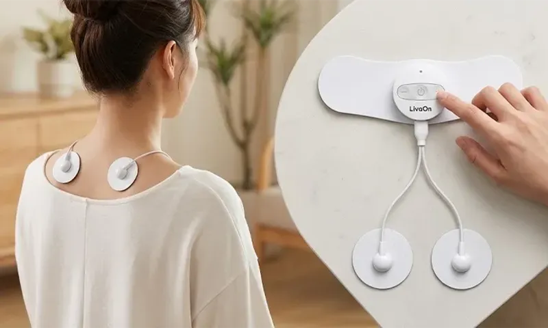 LiveOn Muscle Relief Massager - 6 Massage Modes | 20 Intensity Levels | Rechargeable!