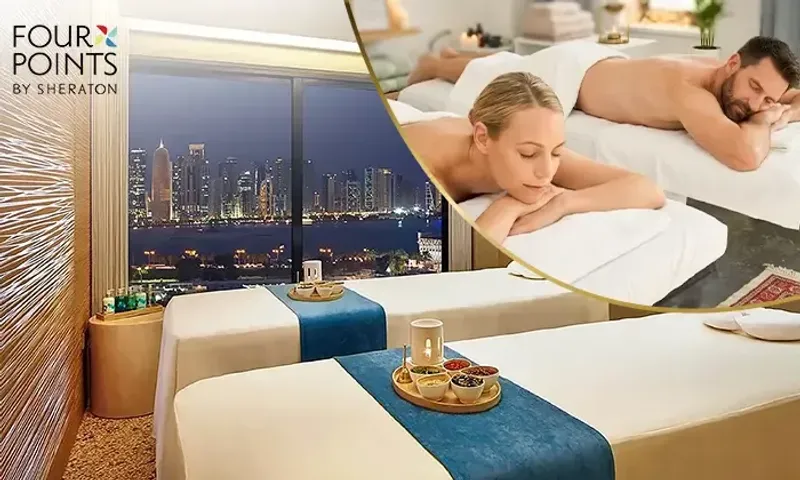 Luxury Massages with Pool, Jacuzzi & Sauna Access for Ladies & Gents at Four Points by Sheraton!