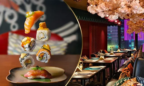 Sushi Madness & Mocktails at AYjYA, Marriott Marquis City Center Doha!