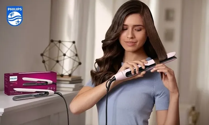 Philips 5000 Series Hair Straightener - ThermoShield | Ionic Care!