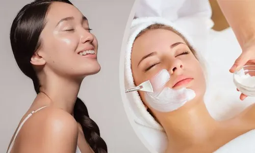 Korean Glass Glow Skin & Advanced Facial at SG Beauty Salon!