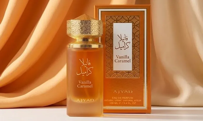 Ajyad Vanilla Caramel EDP 100ml – Melted Caramel | Creamy Vanilla | Tropical Honey!