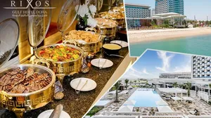 Thursday Barbecue Night & Weekend Brunch with Pool & Beach Access at Rixos Gulf Hotel Doha!