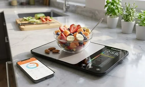 Green Lion Smart Food Scale – Nutrition Tracking | 5kg Capacity | Bluetooth App Control!