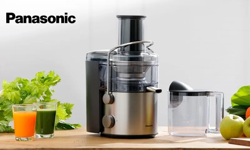 Panasonic Juicer 2L – Full Metal Spinner | 1000W | Dishwasher Safe!