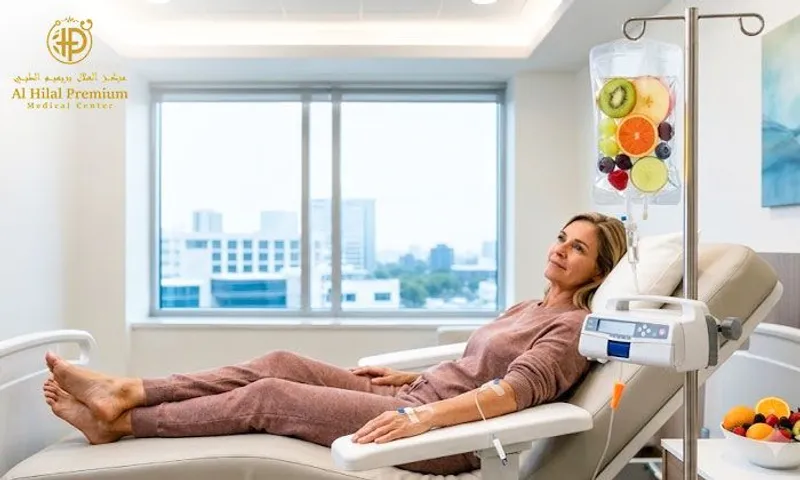 Energy & Immunity Boost with Multivitamins IV Therapy for Ladies & Gents at Al Hilal Premium Medical Center!