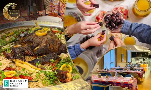 Iftar at Copper & Spice Restaurant, Embassy Suites by Hilton Doha Old Town!