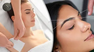 Stay Smooth & Confident with Waxing & Threading for Ladies at Simply Beauty Salon!