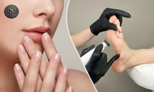 Japanese P-Shine, Russian Mani-Pedi & Smart Pedicure for Ladies at Simply Beauty Salon!