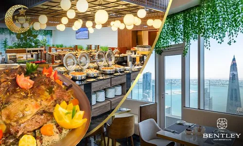Iftar Skyline Dining at Solara Restaurant, Bentley Luxury Hotel!