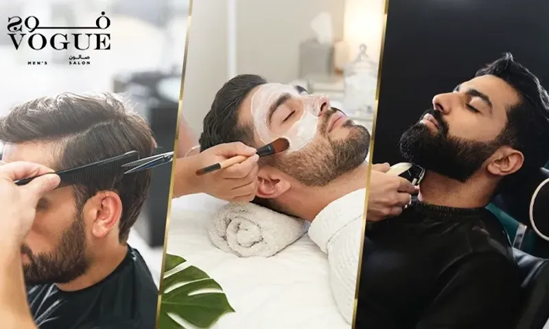 Men’s Grooming: Haircut, Beard, Manicure & Deep Cleansing Facial at The Pearl!
