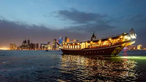 Doha Skyline Sunset Cruise with Refreshments!