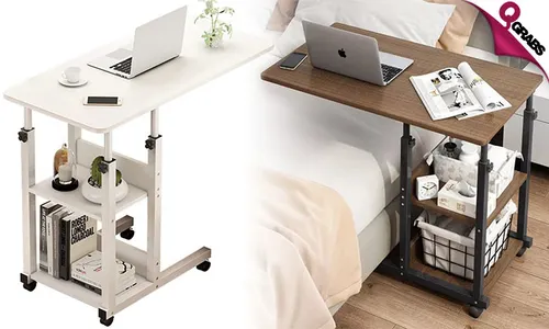 DIY Portable Wooden Laptop Table! | Qgrabs