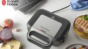 Russell Hobbs 3-in-1 Sandwich Maker – Sandwich | Waffle | Panini | Removable Plates!