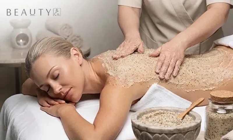 Full Body Scrub & Nourishing Pack at Beauty & Co Salon!
