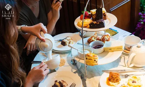 Perfect Tea Escape: Afternoon High Tea for Two or Five at Shaza Hotel