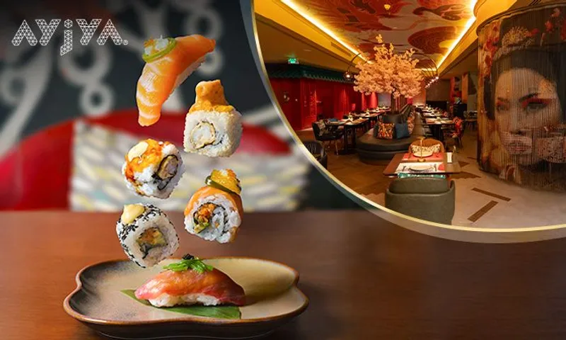 Unlimited Sushi & Mocktails at AYjYA, Marriott Marquis City Center Doha!