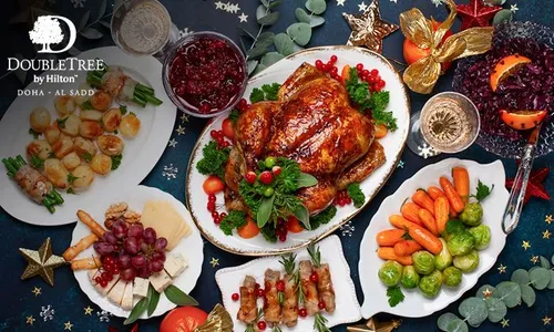Holiday & Year-End Dining Experience at DoubleTree by Hilton Al Sadd!
